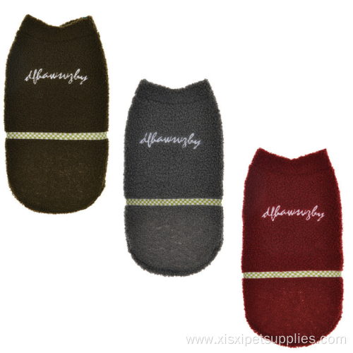 Direct wholesale new winter strip waistcoat dog clothes